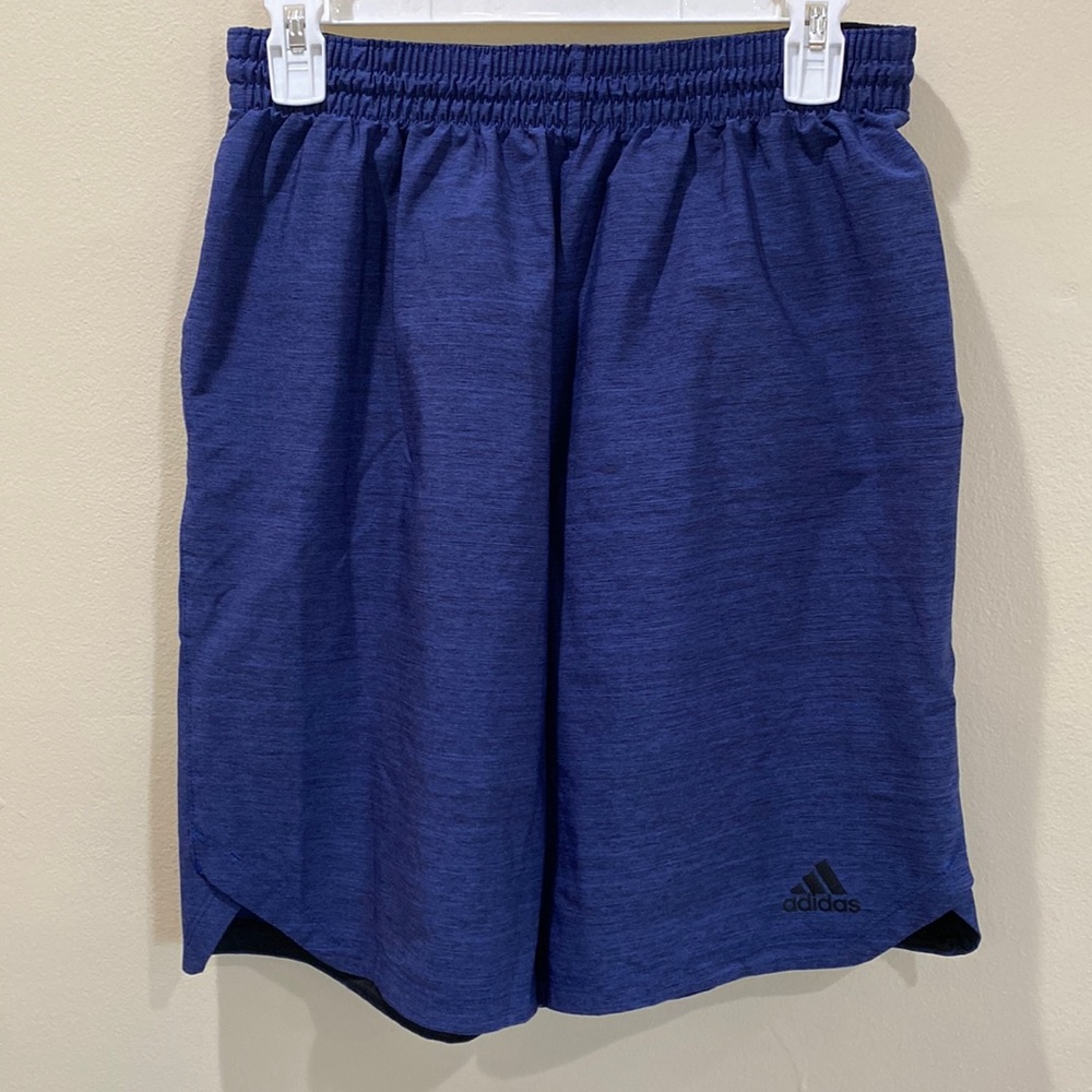 Adidas Athletic Shorts (Blue)